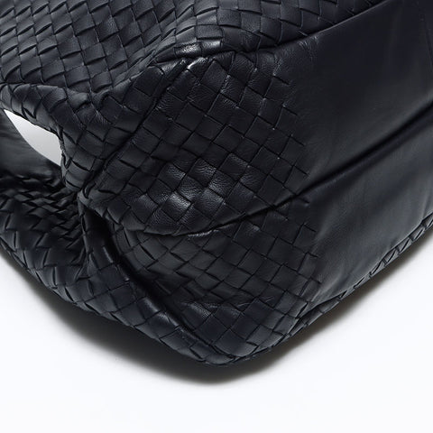 ボッテガヴェネタ BOTTEGAVENETA イントレチャート ハンドバッグ ブラック WS10823