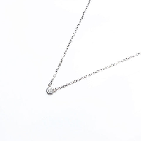 ティファニー TIFFANY&Co. 925 ダイアモンド Pretti シングル ネックレス シルバー WS10837