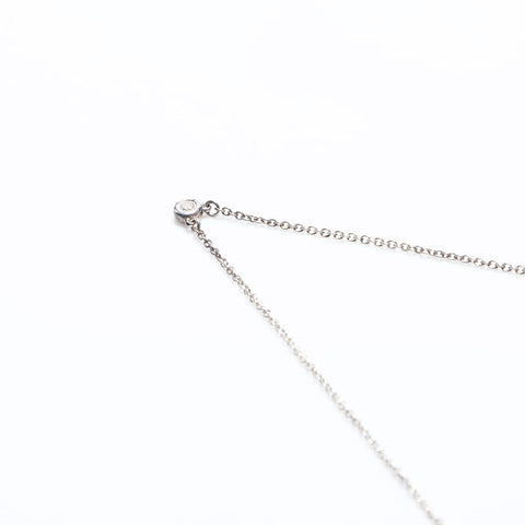 ティファニー TIFFANY&Co. 925 ダイアモンド Pretti シングル ネックレス シルバー WS10837