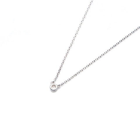 ティファニー TIFFANY&Co. 925 ダイアモンド Pretti シングル ネックレス シルバー WS10837