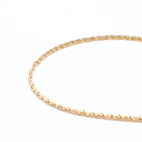 Christian Dior Twist Chain Collier Gold WS10844