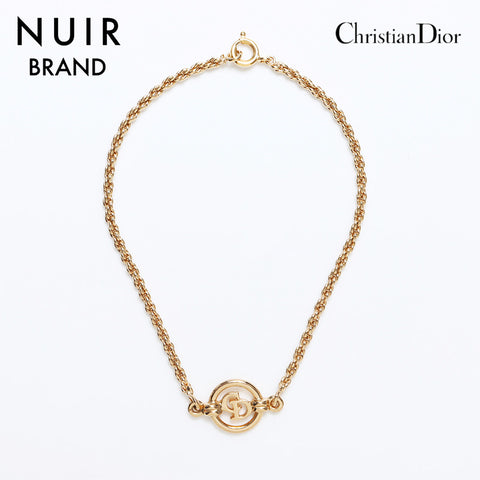 クリスチャンディオール Christian Dior CDロゴ チェーン ブレスレット ゴールド WS10855 – NUIR VINTAGE