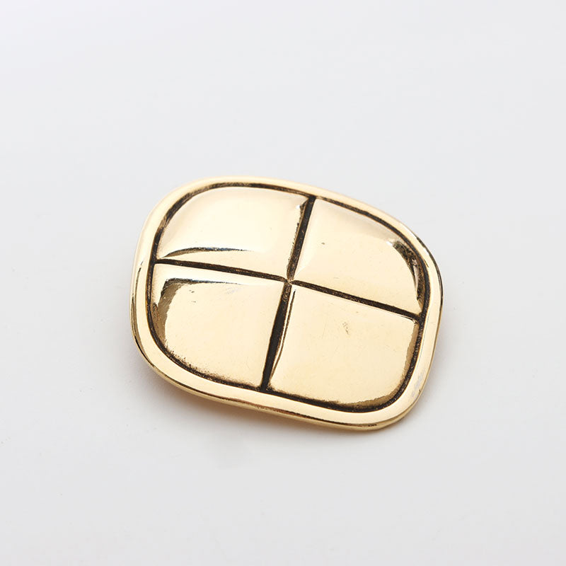 シャネル CHANEL マトラッセ ブローチ ゴールド WS10866 – NUIR VINTAGE