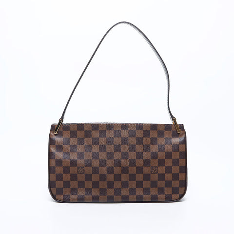 ルイ・ヴィトン LOUIS VUITTON 2005s オーバーニュ ダミエ ショルダーバッグ ブラウン WS10876