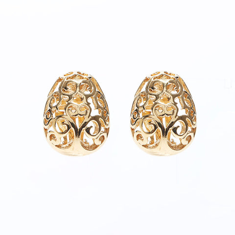YVES SAINT LAURENT vintage Earring gold WS10884