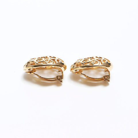 YVES SAINT LAURENT vintage Earring gold WS10884