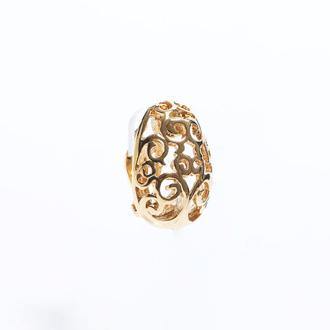 YVES SAINT LAURENT vintage Earring gold WS10884
