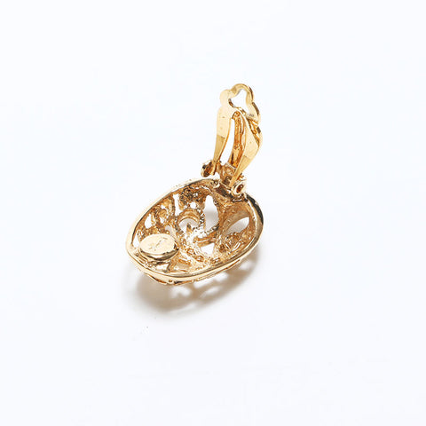 YVES SAINT LAURENT vintage Earring gold WS10884