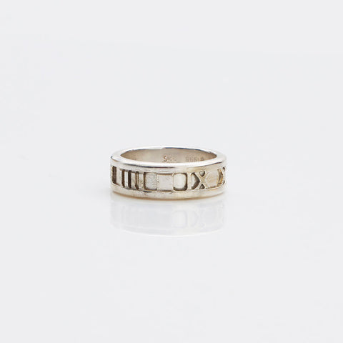 Tiffany TIFFANY&Co. 925 Atlas No. 10 925 Ring Silver WS10894