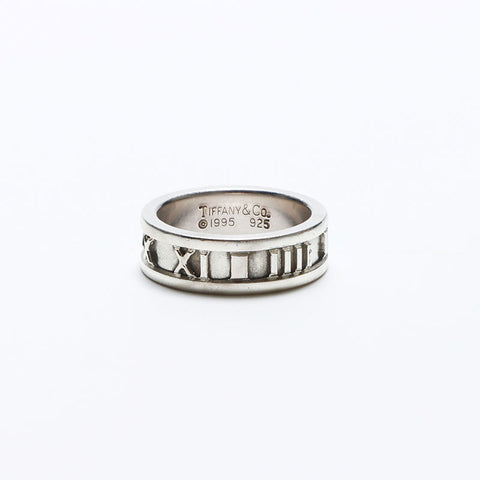 TIFFANY&Co. 925 Atlas No. 9 925 Ring Silver WS10895