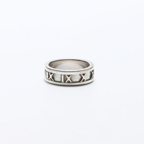 TIFFANY&Co. 925 Atlas No. 9 925 Ring Silver WS10895