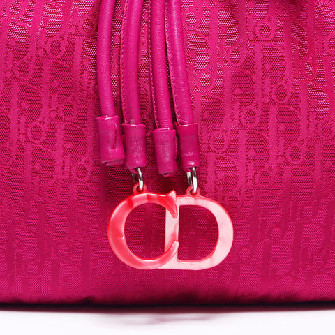 クリスチャンディオール Christian Dior トロッター トートバッグ ピンク WS10917