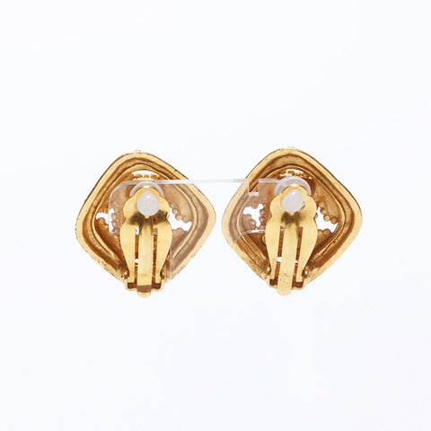 CHANEL COCO Mark 96A Vintage Earring gold WS10922