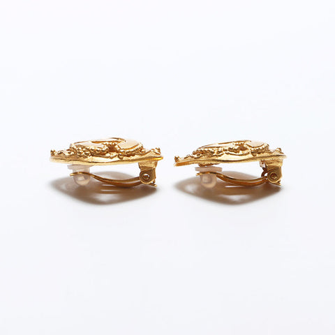 CHANEL COCO Mark 96A Vintage Earring gold WS10922