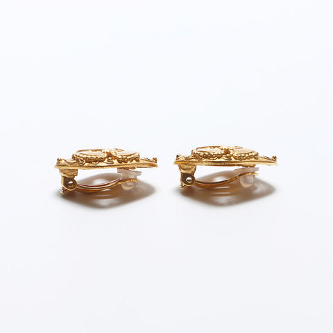 CHANEL COCO Mark 96A Vintage Earring gold WS10922