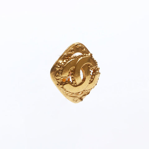 CHANEL COCO Mark 96A Vintage Earring gold WS10922