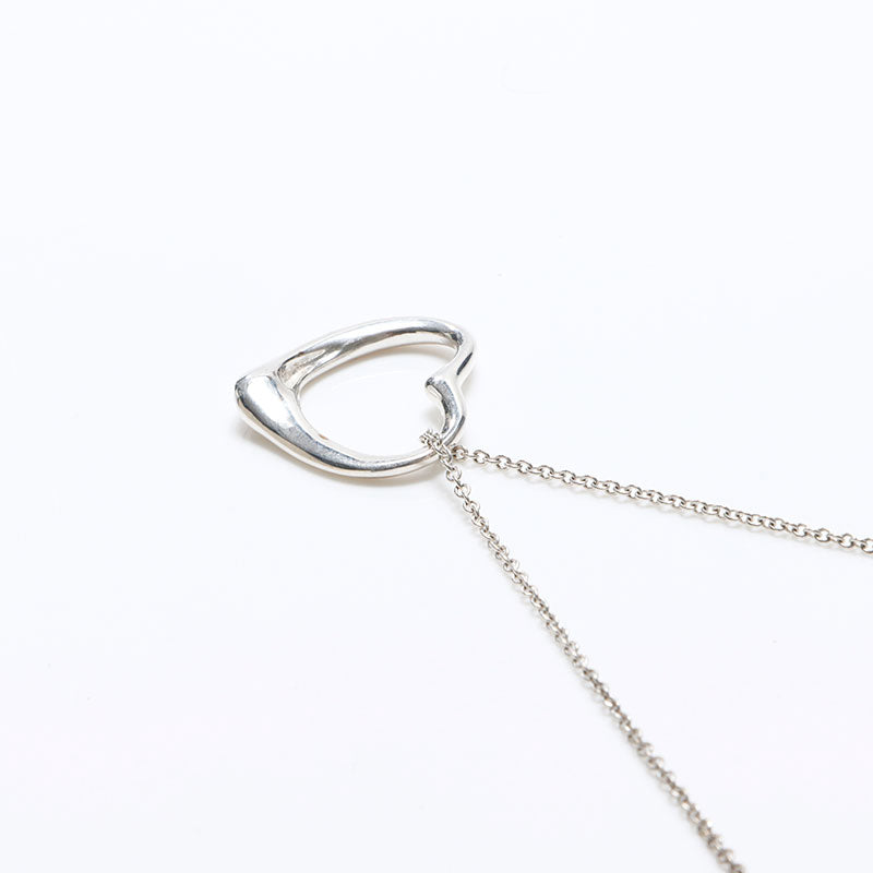 ティファニー　オープンハート　ネックレス　シルバー925 11mm ティファニー TIFFANY&Co. オープンハート 925 ネックレス シルバー