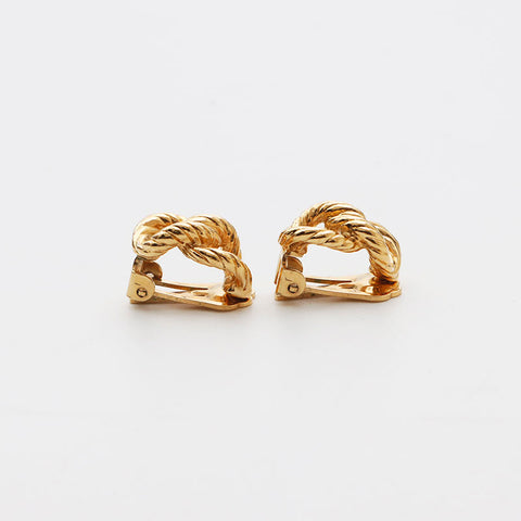 Boucles d'oreilles vintage chrétiennes Gold WS10989