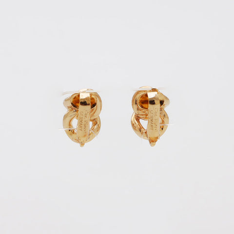 Boucles d'oreilles vintage chrétiennes Gold WS10991