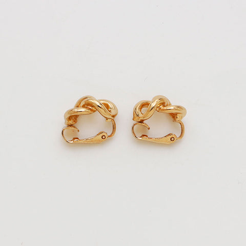Boucles d'oreilles vintage chrétiennes Gold WS10991