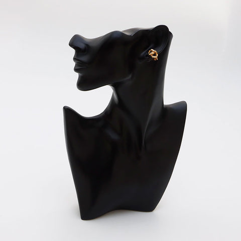 Boucles d'oreilles vintage chrétiennes Gold WS10991