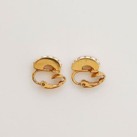 Boucles d'oreilles en strass dior chrétiennes WS10992