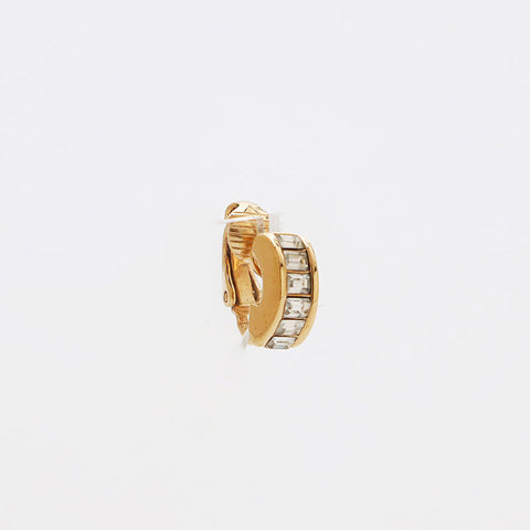 Boucles d'oreilles en strass dior chrétiennes WS10992