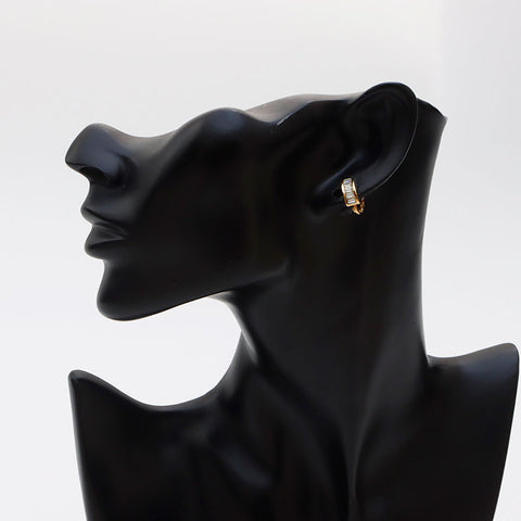 Boucles d'oreilles en strass dior chrétiennes WS10992