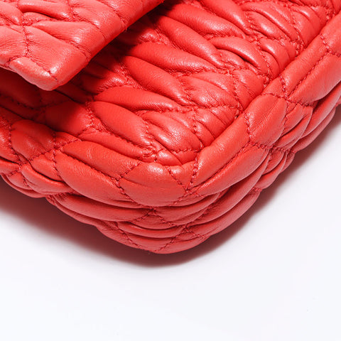 miu miu miu matelasse nappa水晶2way肩带粉红色WS10996