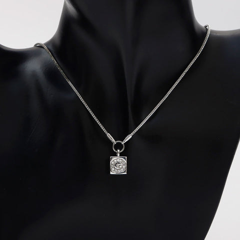 Givenchy Givenchy G Logo Strasshalskette Silber WS11008