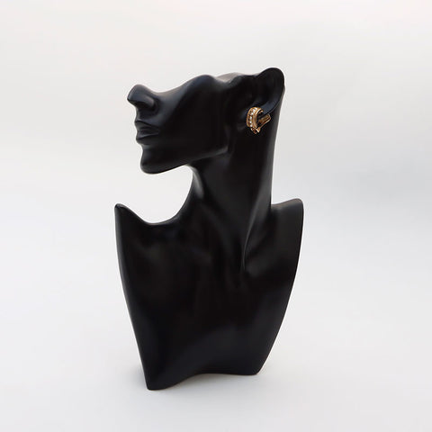 Christian Dior Pearl Hoop Oreing Boucles Gold WS11016