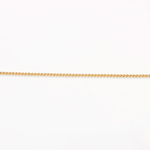 Christian Dior Logo Round Collier Gold WS11030