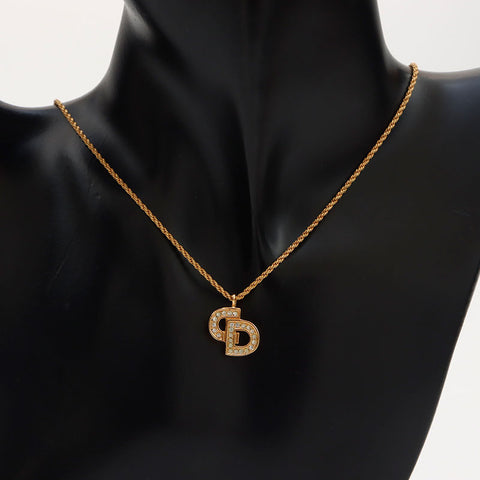 Christian Dior CD Collier Logo Gold WS11038