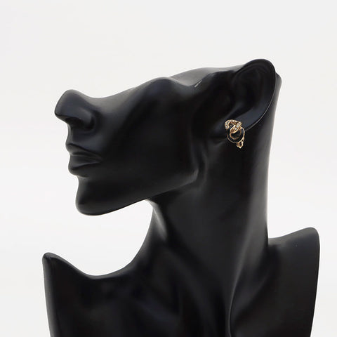 Boucles d'oreilles en strass de dior chrétien Gold WS11045