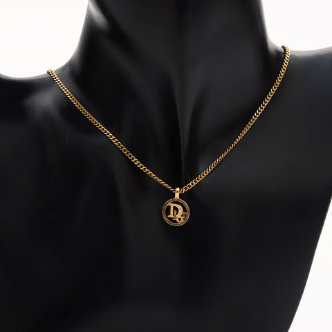 Christian Dior Logo Collier Gold WS11047
