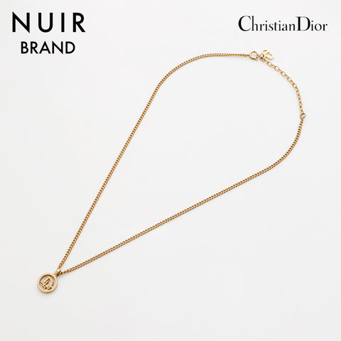 Christian Dior Logo Collier Gold WS11047