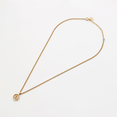 Christian Dior Logo Collier Gold WS11047