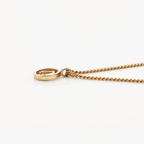 Christian Dior Logo Collier Gold WS11047