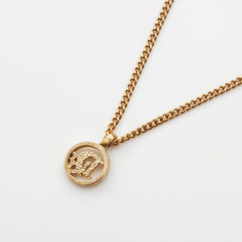 Christian Dior Logo Collier Gold WS11047