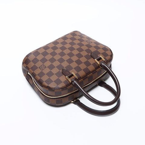 ルイ・ヴィトン LOUIS VUITTON 2005 ダミエ セリア ミニ ハンドバッグ ブラウン WS11062