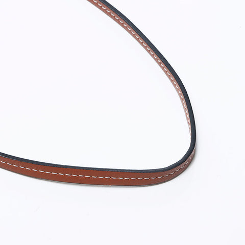 Loewe Paula的Ibiza Canvas Leather Anagram肩带蓝色粉红色WS11066