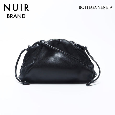 ボッテガヴェネタ BOTTEGAVENETA ミニ レザー ポーチ ショルダーバッグ ブラック WS11075 – NUIR VINTAGE