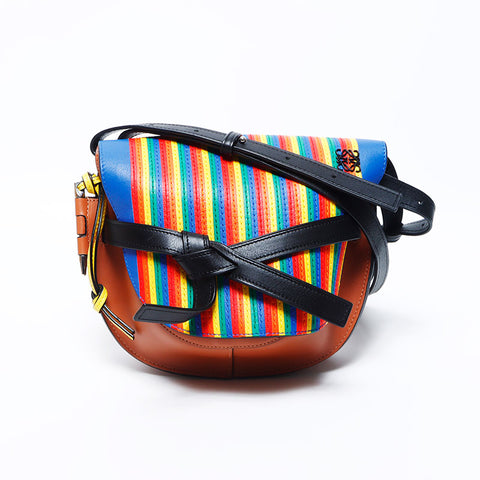 Loewe Rainbow Gate迷你肩带多色WS11089