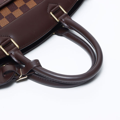 路易威登（Louis Vuitton）Damier PVC Ebene Riviera手提包棕色WS11095