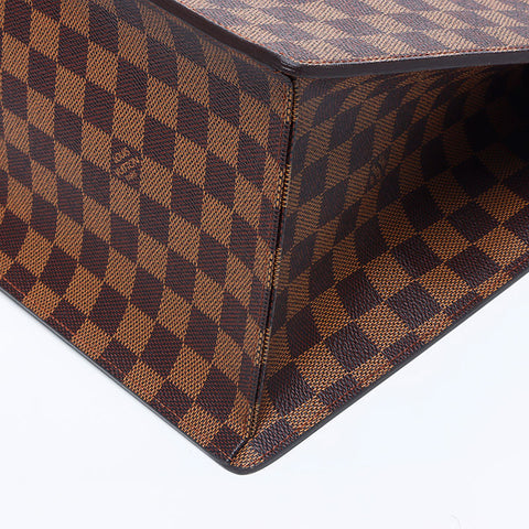路易威登（Louis Vuitton）Damier PVC Ebene Riviera手提包棕色WS11095