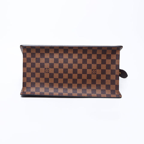 路易威登（Louis Vuitton）Damier PVC Ebene Riviera手提包棕色WS11095