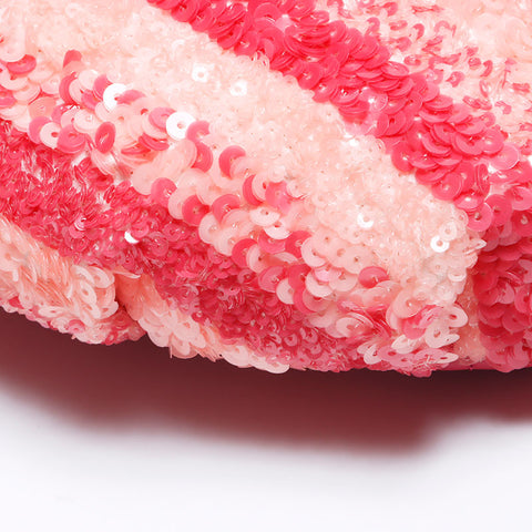 CHANEL No. 27 Lambskin Sequin Body Bag 2018s Waist bag pink WS11113