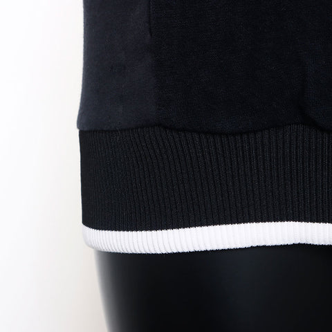 Chanel Sports Line Coco Mark Logo Track Jacket Size:38 Hoodie Black WS11117