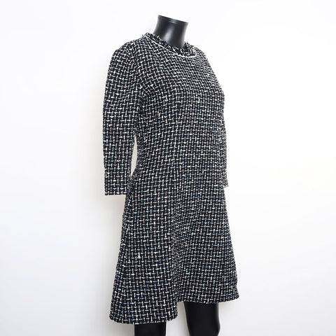克里斯蒂安·迪奥（Christian dior Tweed）A线连衣裙黑色WS11120