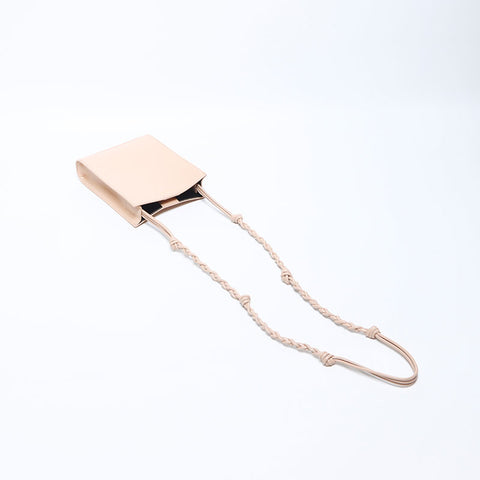 Jil Sander Tangle皮革小肩带米色WS11131